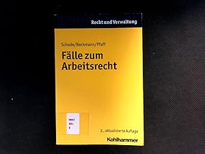 Seller image for Flle zum Arbeitsrecht. (Kohlhammer Recht und Verwaltung). for sale by Antiquariat Bookfarm