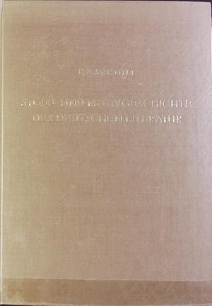 Bild des Verkufers fr Stoff- und Motivgeschichte der deutschen Literatur : eine Bibliographie. zum Verkauf von Antiquariat Bookfarm