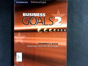 Bild des Verkufers fr Business Goals 2. Student's book. zum Verkauf von Antiquariat Bookfarm