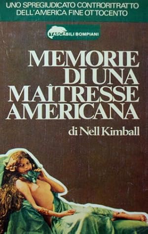 Seller image for Memorie di una maitresse americana. for sale by FIRENZELIBRI SRL