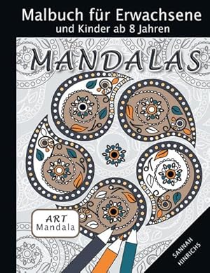 Seller image for Mandala Art Malbuch fr Erwachsene und Kinder ab 8 Jahren - Mandalas for sale by Smartbuy
