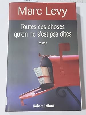 Image du vendeur pour Toutes ces choses qu on ne s est pas dites mis en vente par Libros Ambig