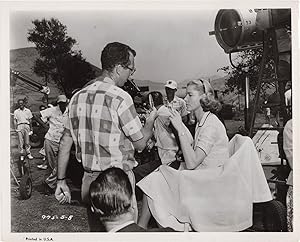 Image du vendeur pour The Gift of Love (Original photograph of Lauren Bacall on the set of the 1958 film) mis en vente par Royal Books, Inc., ABAA