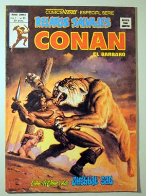 Bild des Verkufers fr RELATOS SALVAJES. CONAN EL BRBARO. N 65 - Barcelona 1979 - Muy ilustrado zum Verkauf von Llibres del Mirall