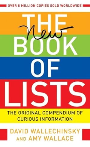 Imagen del vendedor de New Book of Lists : The Original Compendium of Curious Information a la venta por GreatBookPrices