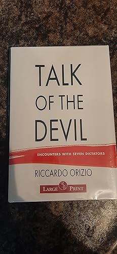 Seller image for Talk of the Devil: Encounters with Seven Dictators for sale by Darby Jones