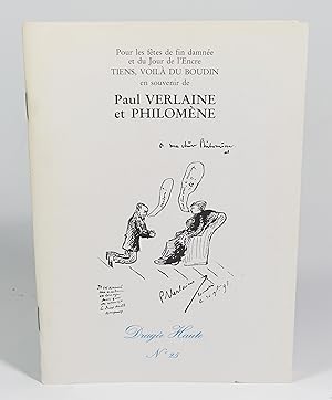 Revue Dragée Haute n°25 "Paul Verlaine et Philomène"