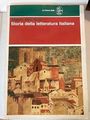 Bild des Verkufers fr Storia della Letteratura Italiana. zum Verkauf von Plurabelle Books Ltd