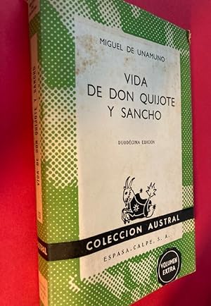 Seller image for Vida de Don Quijote y Sancho. Duodecima Edicion. for sale by Plurabelle Books Ltd