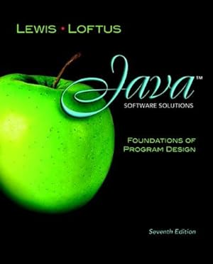 Seller image for Java Software Solutions: Foundations of Program Design for sale by WeBuyBooks