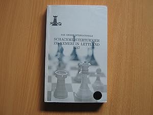 Das Grosse Internationale Schachmeisterturnier Zu Kemeri in Lettland 1937
