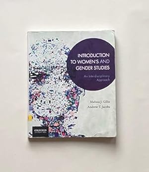 Immagine del venditore per Introduction to Womens and Gender Studies: An Interdisciplinary Approach venduto da BombBooks