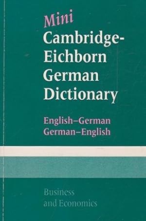 Bild des Verkufers fr Mini German Dictionary zum Verkauf von WeBuyBooks