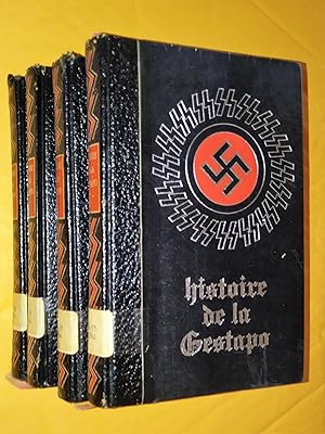 Imagen del vendedor de Histoire secrte de la Gestapo, 4 tomes a la venta por Livresse