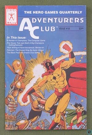 Seller image for Adventurers Club: The Hero Games Quarterly #18 (Summer 1992) for sale by Wayne's Books