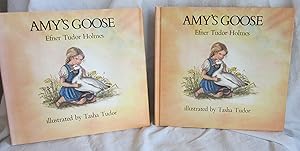 Seller image for AMY'S GOOSE, 1st Prtg HC w/DJ signed by Author & Illustrator for sale by Larimar Animal Books