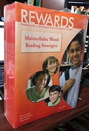 Seller image for REWARDS: Multisyllabic Word Reading Strategies - Rewards Reading Excellence: Word Attack & Rate Development (Set of 10) for sale by GuthrieBooks