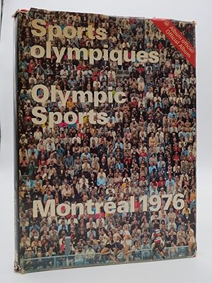 Seller image for OLYMPIC SPORTS OFFICIAL ALBUM MONTREAL 1976 / SPORTS OLYMPIQUES ALBUM OFFICIEL MONTREAL 1976 for sale by Sage Rare & Collectible Books, IOBA