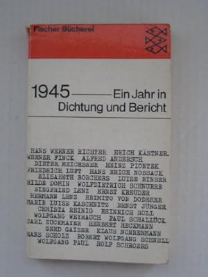 Bild des Verkufers fr 1945. Ein Jahr in Dichtung und Bericht zum Verkauf von Gabis Bcherlager