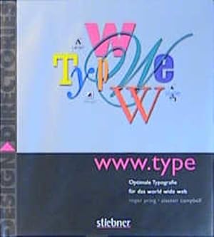 Image du vendeur pour www.type. Optimale Typografie fr das world wide web. mis en vente par Antiquariat Thomas Haker GmbH & Co. KG