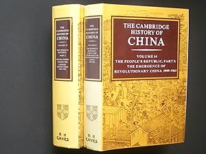 Seller image for The Cambridge History of China Volume 14: Part I; Volume 15, Part II: The People's Republic: The Emergence of Revolutionary China 1949-1965 / Revolutions Within the Chinese Revolution 1966-1982 [complete in two volumes] for sale by Bookworks [MWABA, IOBA]