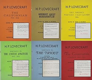 Seller image for The Californian, Pawtuxet Valley Gleaner, Herbert West Reanimator, The Tryout, The Conservative, and The United Amateur for sale by Memento Mori Fine and Rare Books