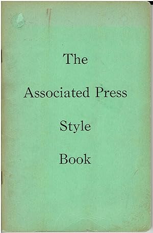 Seller image for The Associated Press Style Book for sale by Manian Enterprises