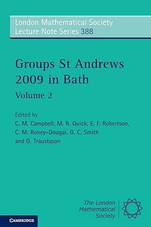 Seller image for Groups St Andrews 2009 in Bath: Volume 2 for sale by moluna