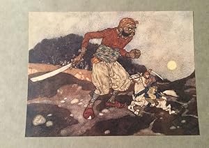 Arabian Nights. Original Plate. Giant