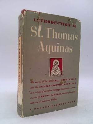 Bild des Verkufers fr introduction to St. Thomas Acquinas zum Verkauf von ThriftBooksVintage
