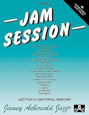 Seller image for Jamey Aebersold Jazz -- Jam Session, Vol 34 : Book & 2 CDs for sale by AHA-BUCH GmbH