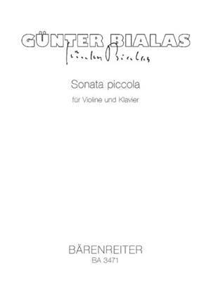 Seller image for Sonata piccola fr Violine und Klavier for sale by AHA-BUCH GmbH