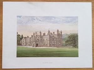 Glanusk Park - Coloured Lithograph