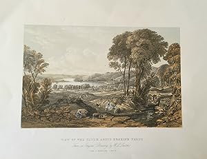 Fine lithograph after a drawing by W. Leitch