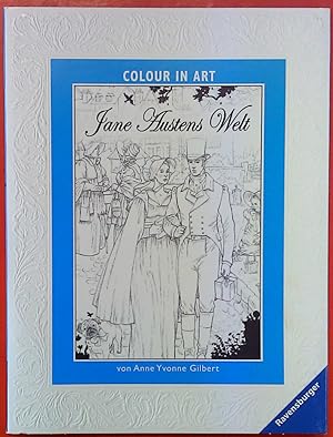Bild des Verkufers fr Jane Austens Welt. Colour in Art. Leporelleo. zum Verkauf von biblion2