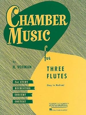 Bild des Verkufers fr Chamber Music for Three Flutes zum Verkauf von Smartbuy