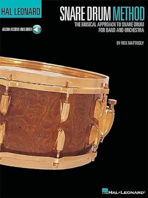 Bild des Verkufers fr Hal Leonard Snare Drum Method Book/Online Audio zum Verkauf von AHA-BUCH GmbH