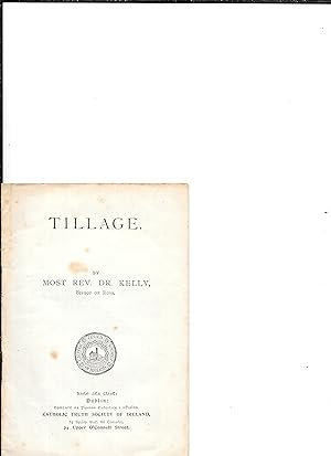 Seller image for Tillage. for sale by Sillan Books