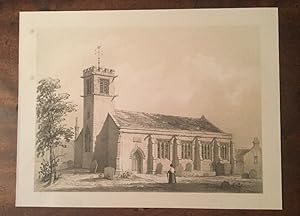 York, St Cuthbert. Original Lithograph Monkhouse & Bedford