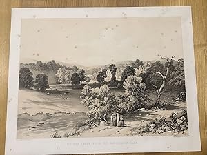 Bild des Verk�ufers f�r Large original tinted lithograph zum Verkauf von Ken Spelman Books Ltd (ABA, ILAB, PBFA).