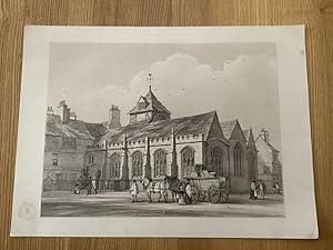 St John's Micklegate, scarce orginal lithograph