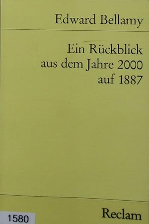 Immagine del venditore per Rckblick aus dem Jahre 2000 auf 1887. venduto da Antiquariat Bookfarm