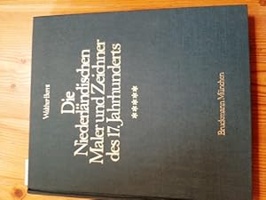 Bild des Verkufers fr Die Niederlndischen Maler und Zeichner des 17 Jahrhunderts. (Laer bis Wyck, Register), Band 5 zum Verkauf von Gebrauchtbcherlogistik  H.J. Lauterbach