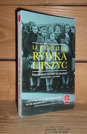 LE JOURNAL DE RYWKA LIPSZYC