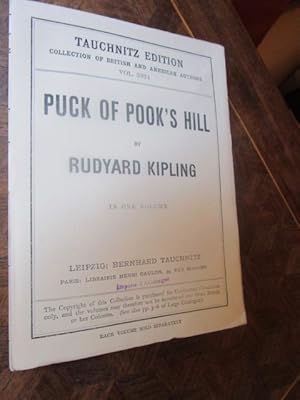 Seller image for Puck of Pook's hill. / Kim. / The second jungle book. (3 vol.) for sale by Magnus