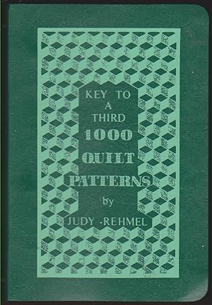 Bild des Verkufers fr KEY TO A THIRD 1000 QUILT PATTERNS zum Verkauf von Easton's Books, Inc.