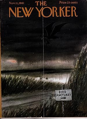 Bild des Verkufers fr The New Yorker (Magazine): November 11, 1961 zum Verkauf von Dorley House Books, Inc.