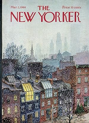 Bild des Verkufers fr The New Yorker (Magazine): March 2, 1968 zum Verkauf von Dorley House Books, Inc.