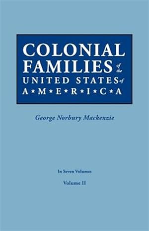 Seller image for Colonial Families of the United States of America for sale by GreatBookPrices