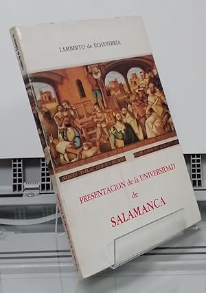 Bild des Verkufers fr Presentacin de la Universidad de Salamanca zum Verkauf von Librera Dilogo